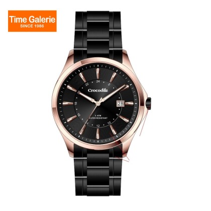 Crocodile CRDW5665.128 Black Stainless Steel Strap Men Watch Crocodile CRDW5665.128 Black Stainless Steel Strap Men Watch
